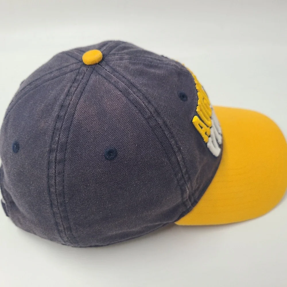 Augustana Vikings Hat Strapback The Game Blue Yellow NCAA University Logo Men